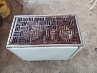 Konyhaszekr�ny, olajk�lyha 